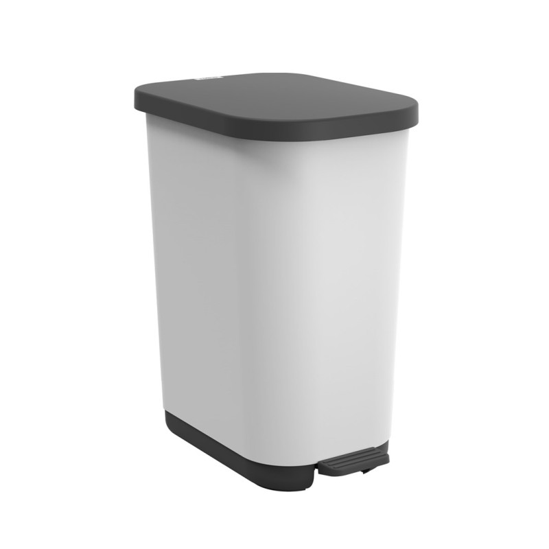 ROTHO Ribo White - pedal bin – 35l ROTHO Ribo White - pedal bin – 35l