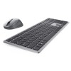 DELL KM7321W keyboard RF Wireless + Bluetooth QWERTY US International Grey, Titanium