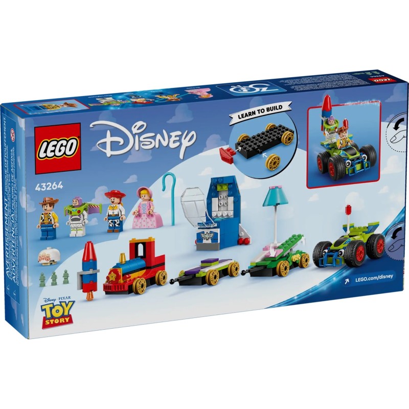 LEGO DISNEY 43264 Toy Story - Celebration Train and RC Car LEGO DISNEY 43264 Toy Story - Celebration Train and RC Car