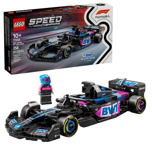 LEGO SPEED CHAMPIONS 77248 BWT Alpine F1 Team A524 LEGO SPEED CHAMPIONS 77248 BWT Alpine F1 Team A524