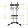 Techly Floor Trolley with Shelf Support LCD / LED / Plasma 30-65 Techly Floor Trolley with Shelf Support LCD / LED / Plasma 30-65