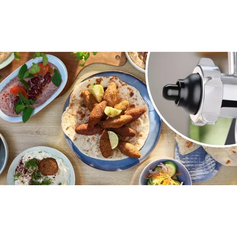 Bosch Serie 6 MFWS650B mincer 500 W Black, Silver Bosch Serie 6 MFWS650B mincer 500 W Black, Silver