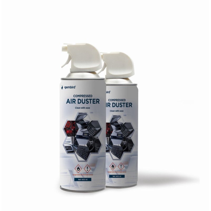 Gembird CK-CAD-FL400-01 compressed air duster 400 ml Gembird CK-CAD-FL400-01 compressed air duster 400 ml