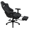 Aerocool ROYALSLATEGR Premium Ergonomic Gaming Chair Legrests Aerosuede Technology Grey Aerocool ROYALSLATEGR Premium Ergonomic Gaming Chair Legrests Aerosuede Technology Grey