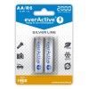 Rechargeable batteries everActive Ni-MH R6 AA 2000 mAh Silver Line - 2 pieces