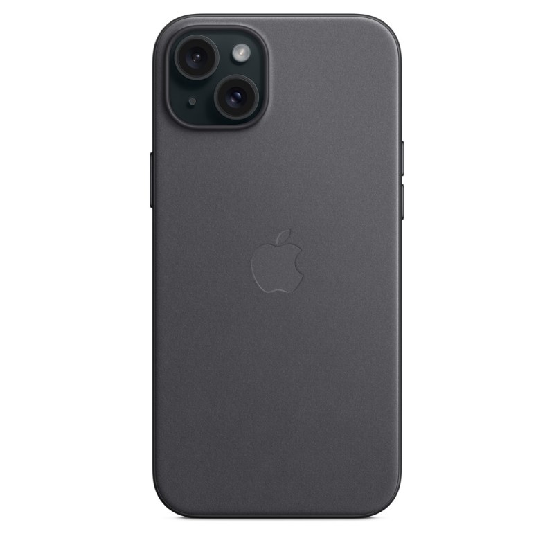 Apple iPhone 15 Plus FineWoven Case with MagSafe - Black Apple iPhone 15 Plus FineWoven Case with MagSafe - Black
