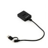 Gembird DD-U3M2 storage drive docking station USB 3.2 Gen 1 (3.1 Gen 1) Type-C Black Gembird DD-U3M2 storage drive docking station USB 3.2 Gen 1 (3.1 Gen 1) Type-C Black