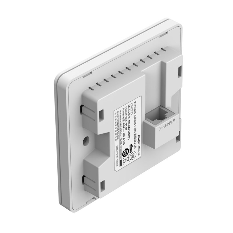 Ruijie Networks RG-RAP1200(F) wireless access point 1267 Mbit/s White Power over Ethernet (PoE) Ruijie Networks RG-RAP1200(F) wireless access point 1267 Mbit/s White Power over Ethernet (PoE)