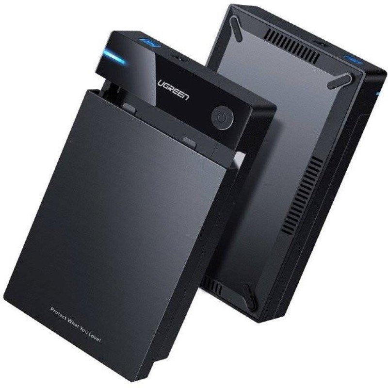 Ugreen SATA 3.5'' Hard Drive Enclosure HDD/SSD Black