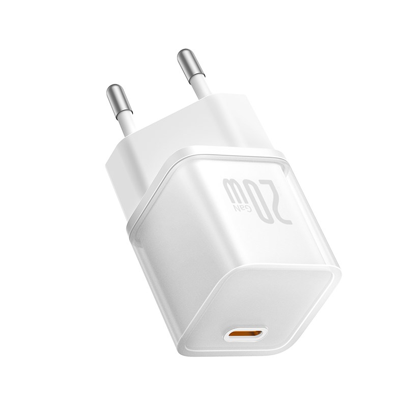 Baseus GAN5S P10162503213-00 Mains Charger 20 W White Baseus GAN5S P10162503213-00 Mains Charger 20 W White