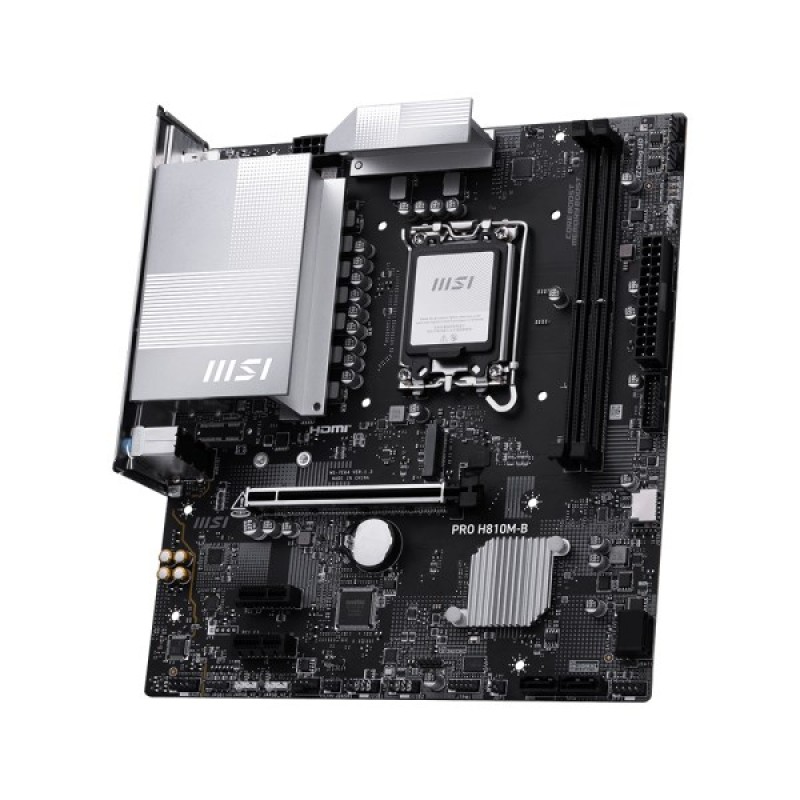 MSI PRO H810M-B motherboard Intel H810 LGA 1851 (Socket V1) micro ATX