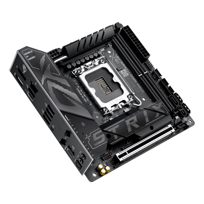 ASUS ROG STRIX B860-I GAMING WIFI Intel B860 LGA 1851 (Socket V1) mini ITX ASUS ROG STRIX B860-I GAMING WIFI Intel B860 LGA 1851 (Socket V1) mini ITX