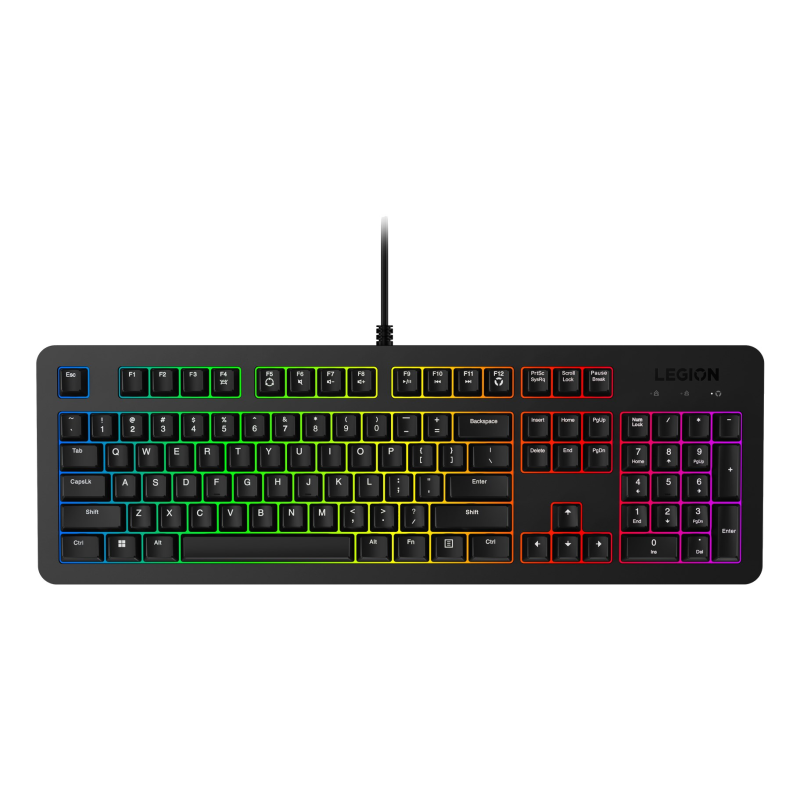 Lenovo K310 keyboard Gaming USB US English Black