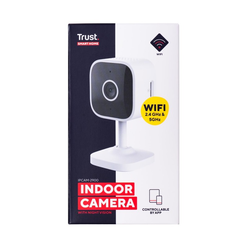 Trust IPCAM-2900 security camera Cube IP security camera Indoor 2304 x 1296 pixels Desk Trust IPCAM-2900 security camera Cube IP security camera Indoor 2304 x 1296 pixels Desk