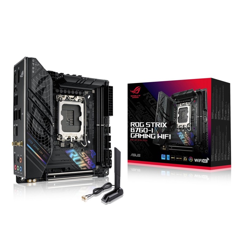 ASUS ROG STRIX B760-I GAMING WIFI Intel B760 LGA 1700 mini ITX
