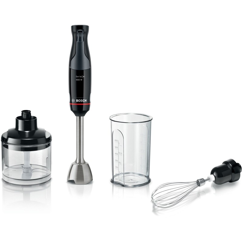 Bosch Serie 4 MSM4B621 blender 0.6 L Immersion blender 1000 W Anthracite, Transparent Bosch Serie 4 MSM4B621 blender 0.6 L Immersion blender 1000 W Anthracite, Transparent
