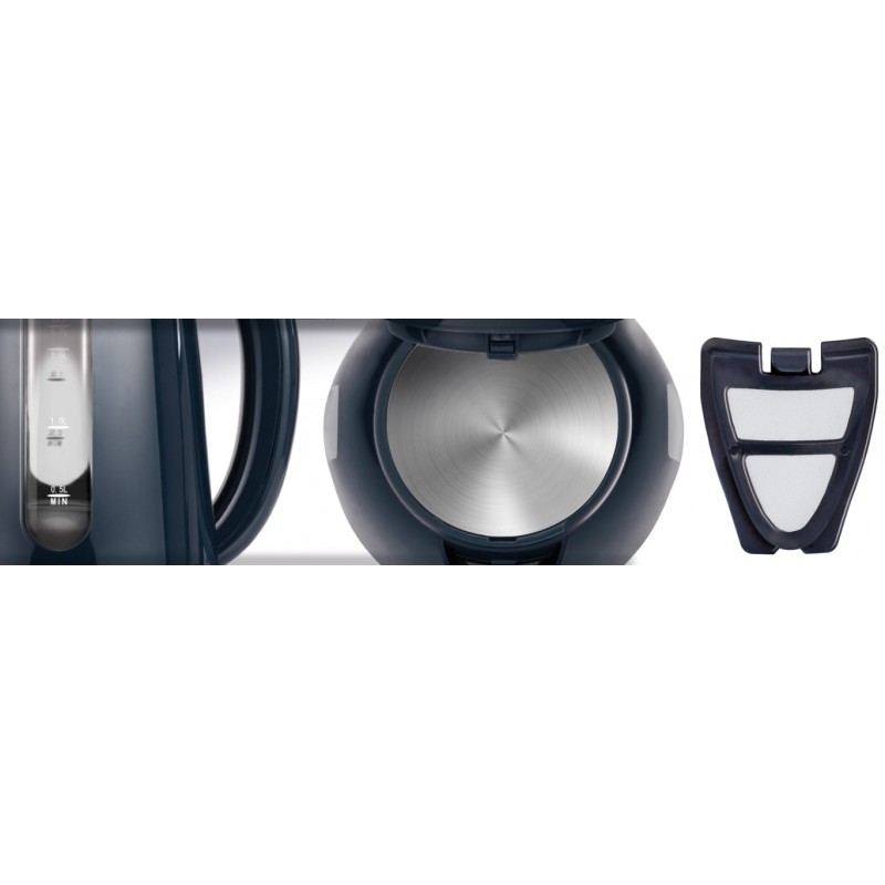 MPM MCZ-85/G1 electric kettle 1.7 L 2200 W Black MPM MCZ-85/G1 electric kettle 1.7 L 2200 W Black