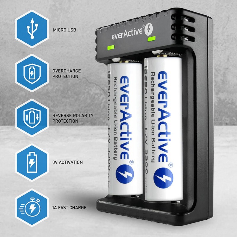 Qoltec 50653 Battery Charger for Ni-MH type R03/AAA R6/AA Qoltec 50653 Battery Charger for Ni-MH type R03/AAA R6/AA