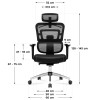 Fotel biurowy MA-Manager 4.9 Black Fotel biurowy MA-Manager 4.9 Black