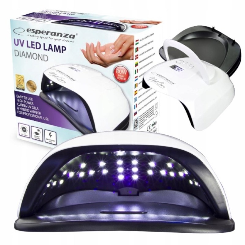 Esperanza EBN007 nail dryer 80 W UV + LED Esperanza EBN007 nail dryer 80 W UV + LED