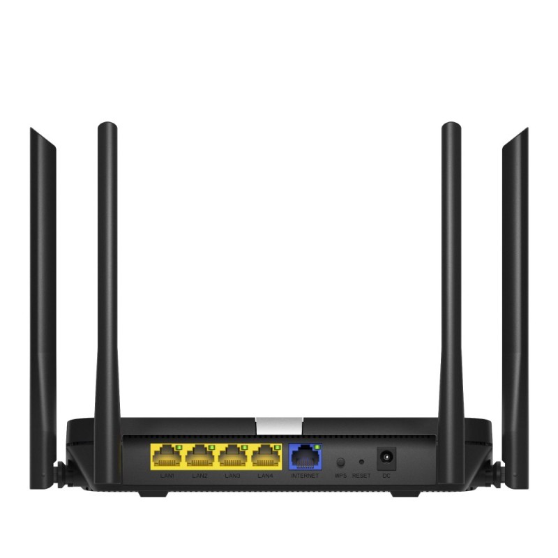 Cudy X6 wireless router Gigabit Ethernet Dual-band (2.4 GHz / 5 GHz) Black Cudy X6 wireless router Gigabit Ethernet Dual-band (2.4 GHz / 5 GHz) Black
