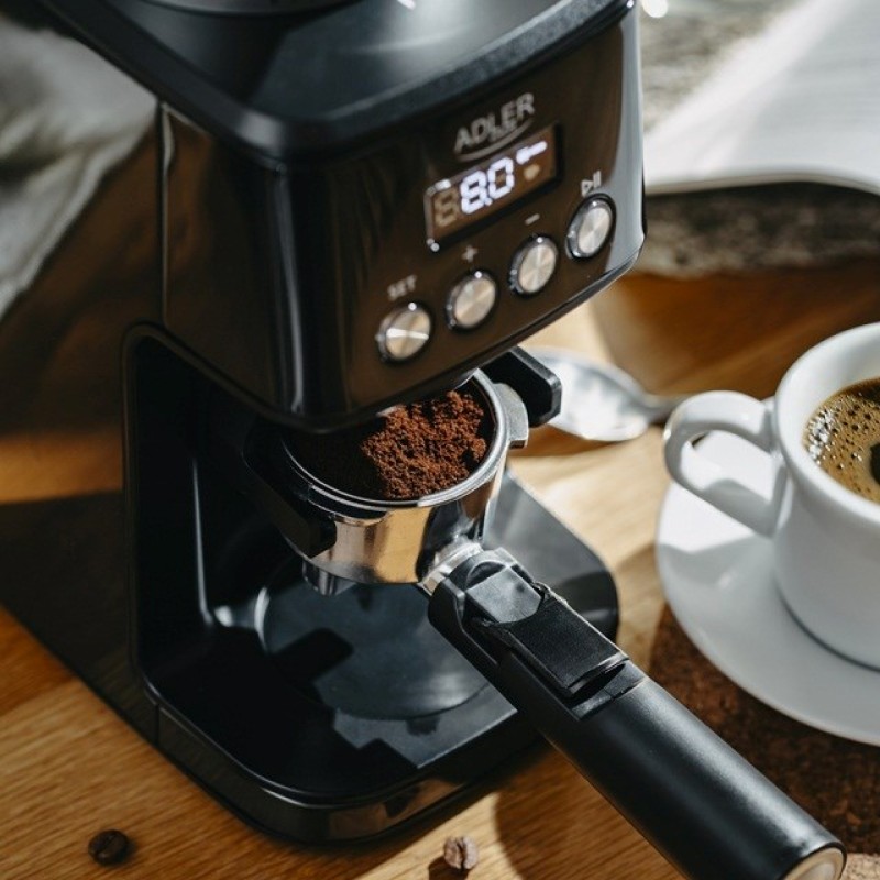 Adler AD 4300 Burr coffee grinder black
