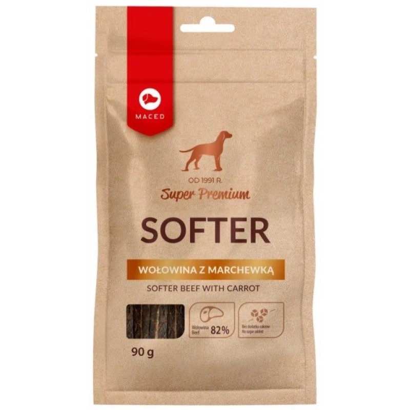 MACED Softer Beef with carrot - Dog treat - 100g