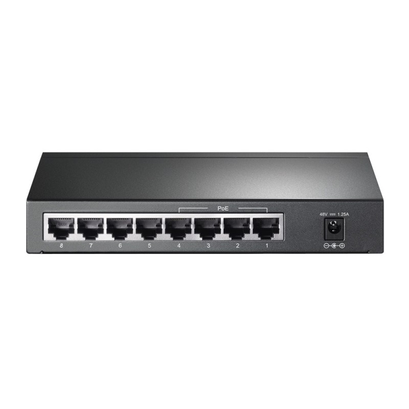 TP-Link 8-Port Gigabit Desktop PoE Switch with 4-Port TP-Link 8-Port Gigabit Desktop PoE Switch with 4-Port