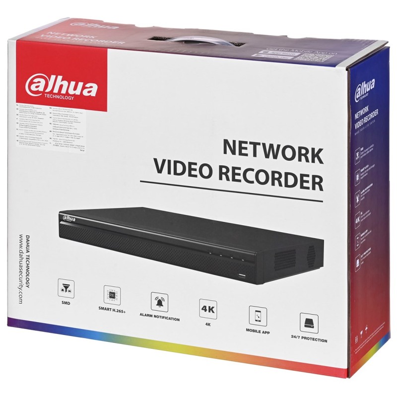 Dahua Technology DHI-NVR4232-4KS3 network video recorder Dahua Technology DHI-NVR4232-4KS3 network video recorder