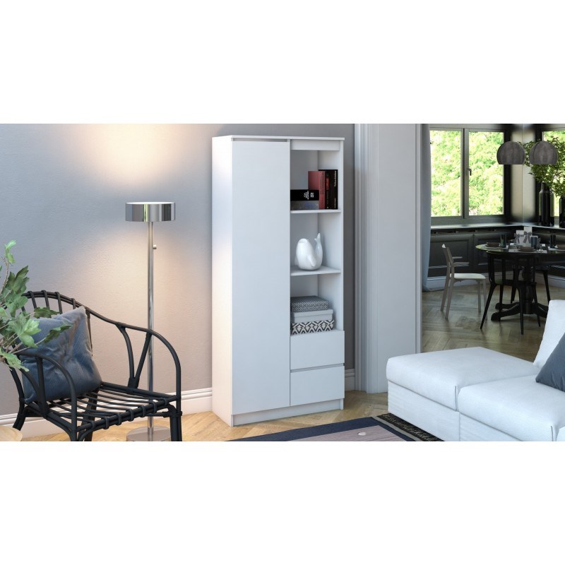 Topeshop RS-80 BILY BIEL office bookcase Topeshop RS-80 BILY BIEL office bookcase