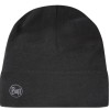 BUFF MERINO MIDWEIGHT BEANIE SOLID BLACK Cap.