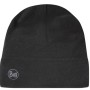 BUFF MERINO MIDWEIGHT BEANIE SOLID BLACK Cap.