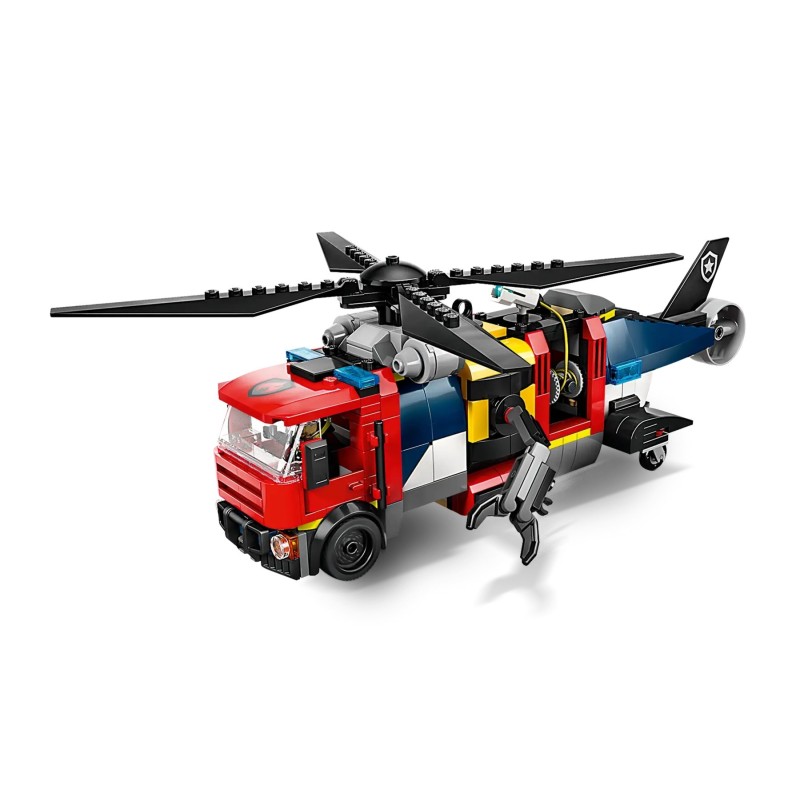 LEGO CITY 60462 Helicopter, Fire Truck and Submarine Remix LEGO CITY 60462 Helicopter, Fire Truck and Submarine Remix