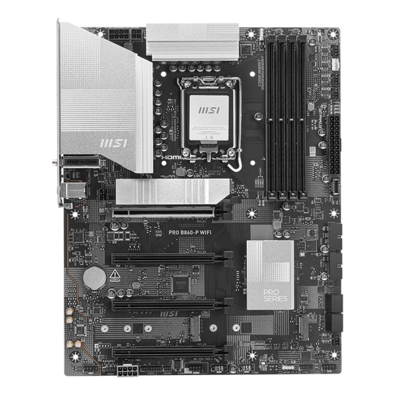 MSI PRO B860-P WIFI motherboard Intel B860 LGA 1851 (Socket V1) ATX