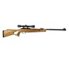 BEEMAN 10620 4.5mm air rifle 1-shot with 6x40 scope wood up to17J