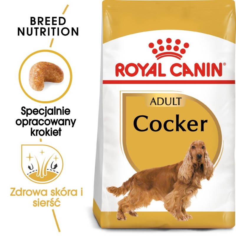 ROYAL CANIN Adult Cocker - dry dog food - 12 kg ROYAL CANIN Adult Cocker - dry dog food - 12 kg