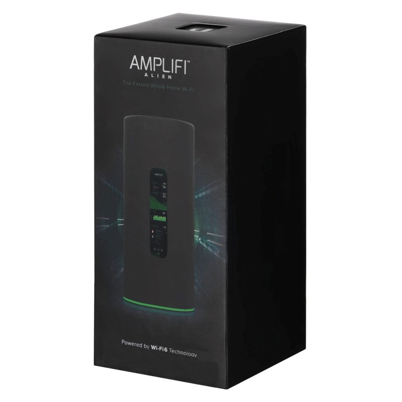 AmpliFi Alien wireless router Gigabit Ethernet Dual-band (2.4 GHz / 5 GHz) Black, Green AmpliFi Alien wireless router Gigabit Ethernet Dual-band (2.4 GHz / 5 GHz) Black, Green