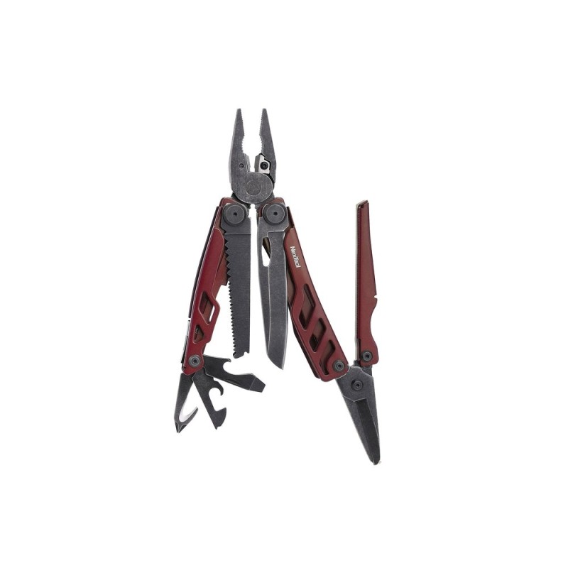NexTool FLAGSHIP Pro NE20279 16-in-1 multitool, red + belt pouch NexTool FLAGSHIP Pro NE20279 16-in-1 multitool, red + belt pouch