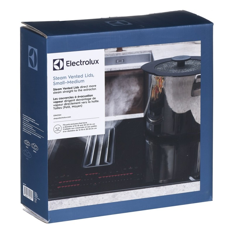 Electrolux E9HOSM pan lid Round Black, Transparent Electrolux E9HOSM pan lid Round Black, Transparent