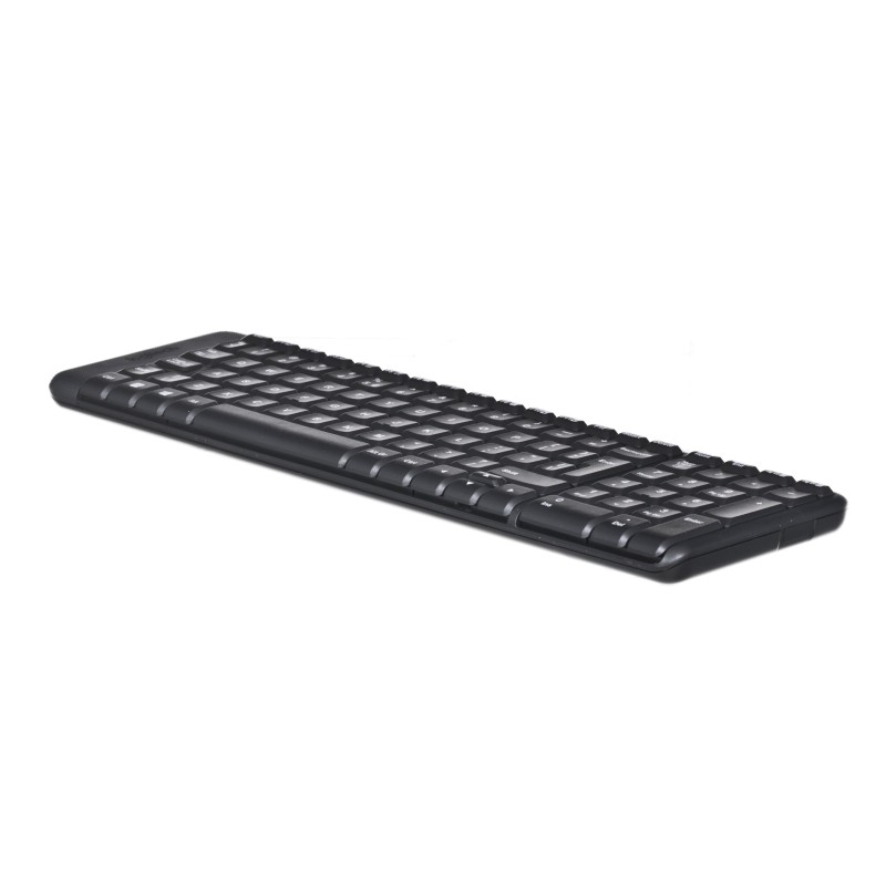 Logitech MK220 keyboard RF Wireless QWERTY International EER Black Logitech MK220 keyboard RF Wireless QWERTY International EER Black