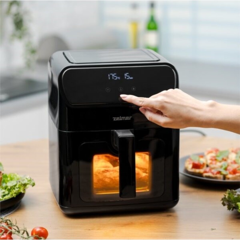 Zelmer ZAF6500 Air Fryer 6.5 l 1500 W Black Zelmer ZAF6500 Air Fryer 6.5 l 1500 W Black