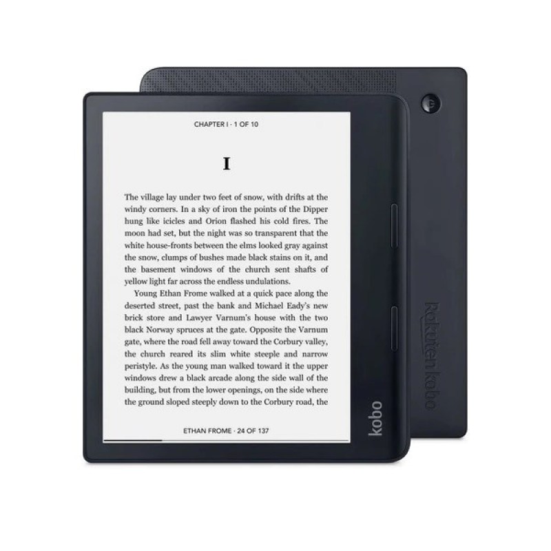 Rakuten Kobo Sage e-book reader Touchscreen 32 GB Wi-Fi Black Rakuten Kobo Sage e-book reader Touchscreen 32 GB Wi-Fi Black