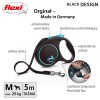 Flexi Automatic leash Black Design M 5 m, Blue Flexi Automatic leash Black Design M 5 m, Blue