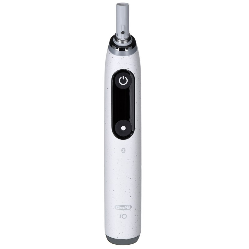 ORAL-B iO Series 10 Stardust White Electric toothbrush + iO Sense charger White ORAL-B iO Series 10 Stardust White Electric toothbrush + iO Sense charger White
