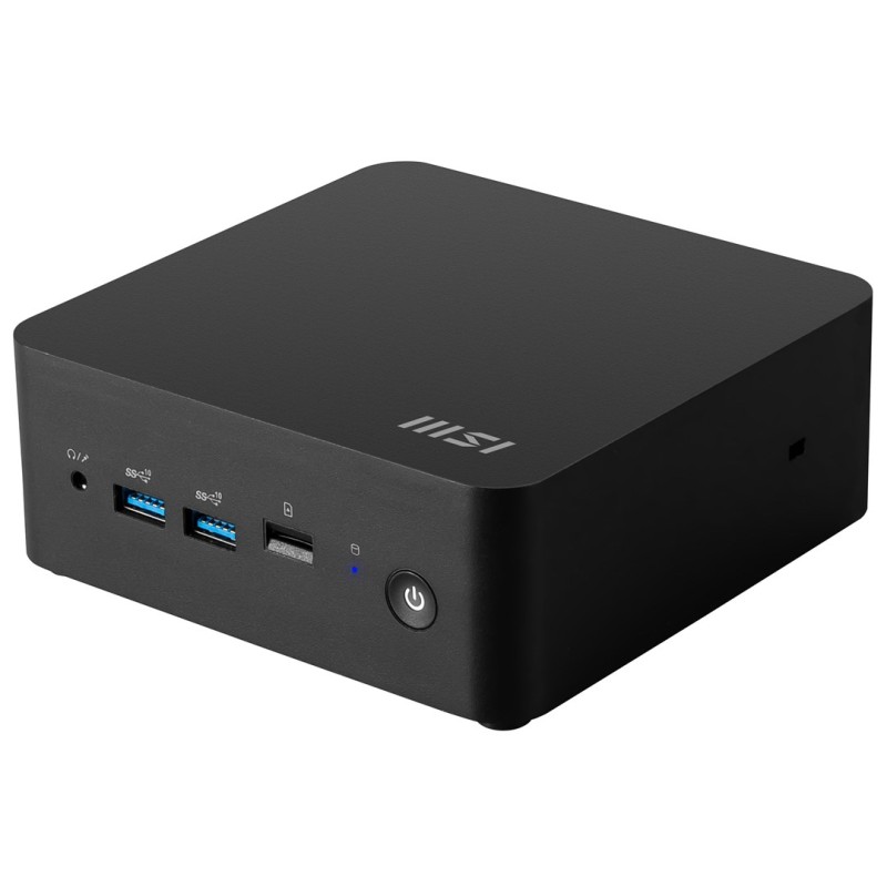 MSI Cubi ADL-001EU N200 mini PC Intel Pentium N 4 GB DDR4-SDRAM 128 GB SSD Windows 11 Pro Workstation Black