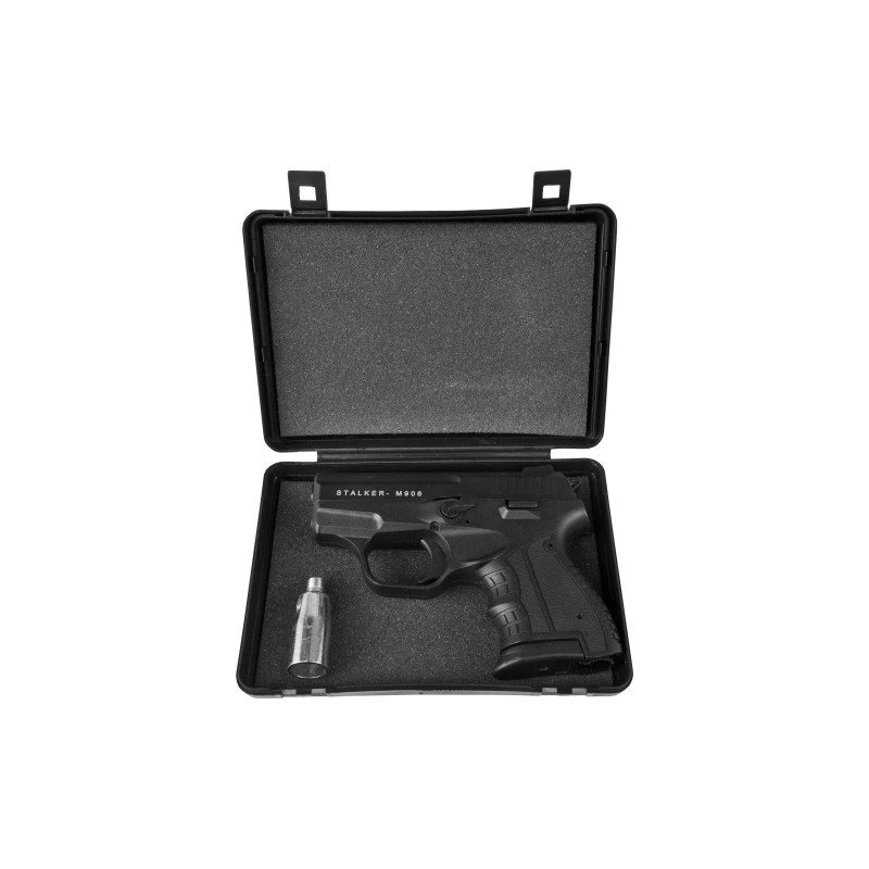 STALKER M906 BAS .22 Long Blank (6 mm) black alarm signal pistol STALKER M906 BAS .22 Long Blank (6 mm) black alarm signal pistol