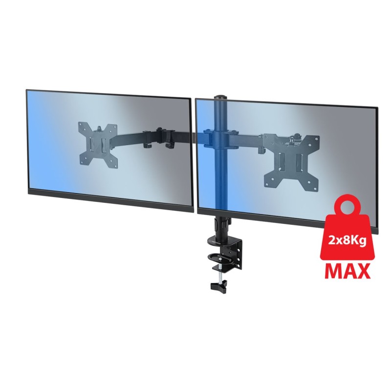 Esperanza ERW018 Desk mount for two monitors 10-27'' up to 8kg Esperanza ERW018 Desk mount for two monitors 10-27'' up to 8kg