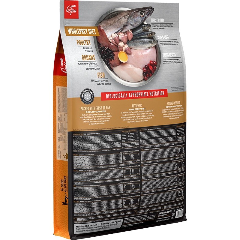 ORIJEN Cat&Kitten - dry cat food - 5,4 kg ORIJEN Cat&Kitten - dry cat food - 5,4 kg