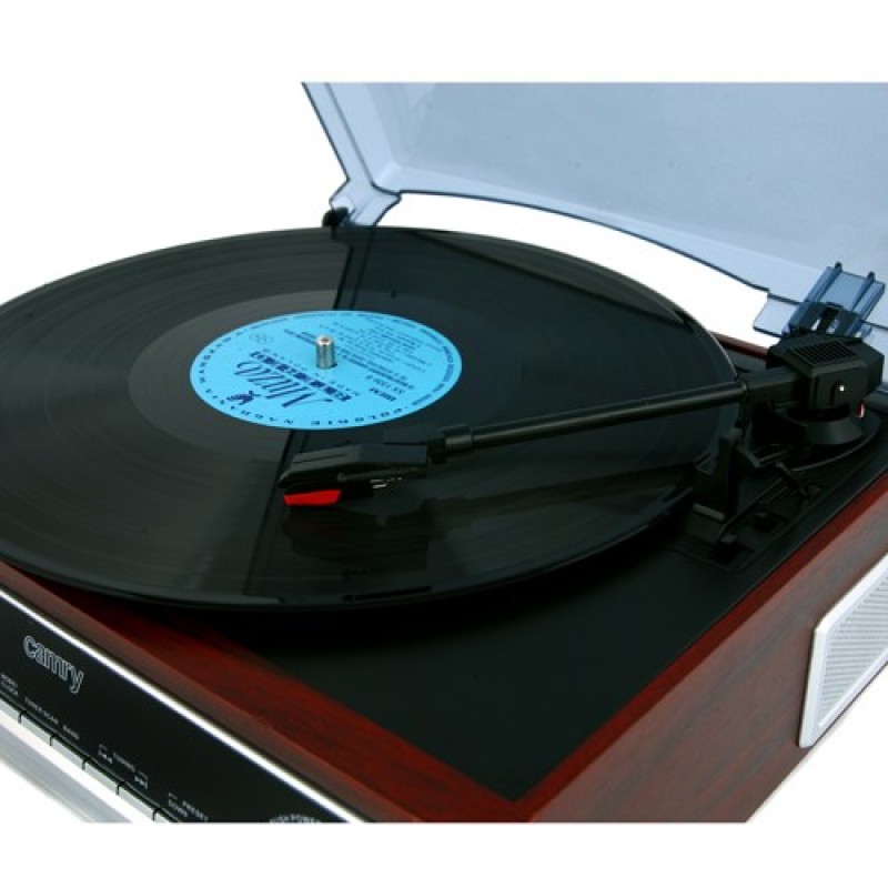 Camry Premium CR1113 Belt-drive audio turntable Black, Chrome, Wood Semi Automatic Camry Premium CR1113 Belt-drive audio turntable Black, Chrome, Wood Semi Automatic
