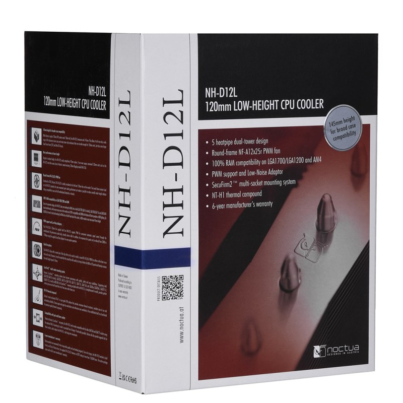 Chłodzenie CPU NOCTUA NH-D9L chromax.black Chłodzenie CPU NOCTUA NH-D9L chromax.black